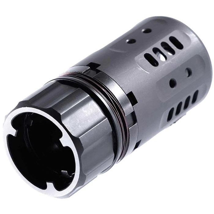 Dead Air DA466C Pyro 2.0 Muzzle Brake Kit 45 Cal w/ DA457 Xeno Adapter - View 2