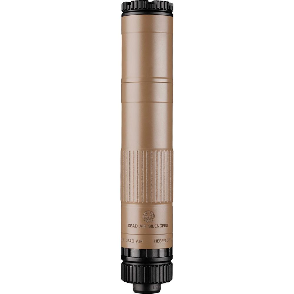 Dead Air Mojave 9 Suppressor 9mm 7.64in FDE Modular 1/2-28 Action - View 2