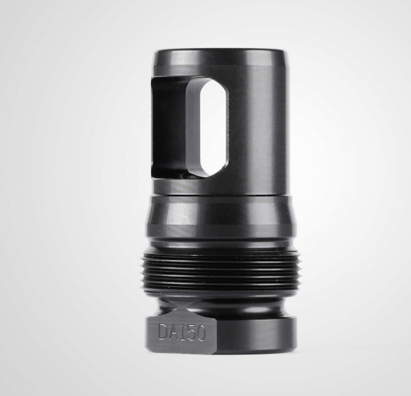 Dead Air DA155 XEMAX Muzzle Brake Black 3/4"-20 Threads 2.06" OAL 1.125" Diameter 338 Lapua Mag - View 2