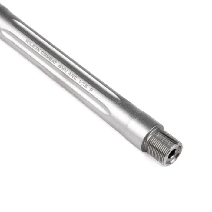 Wilson Combat Tactical Hunter Bead Blasted Stainless Steel Fluted Intermediate Barrel 6mm ARC 18 Twist 1:7.5 - View 2