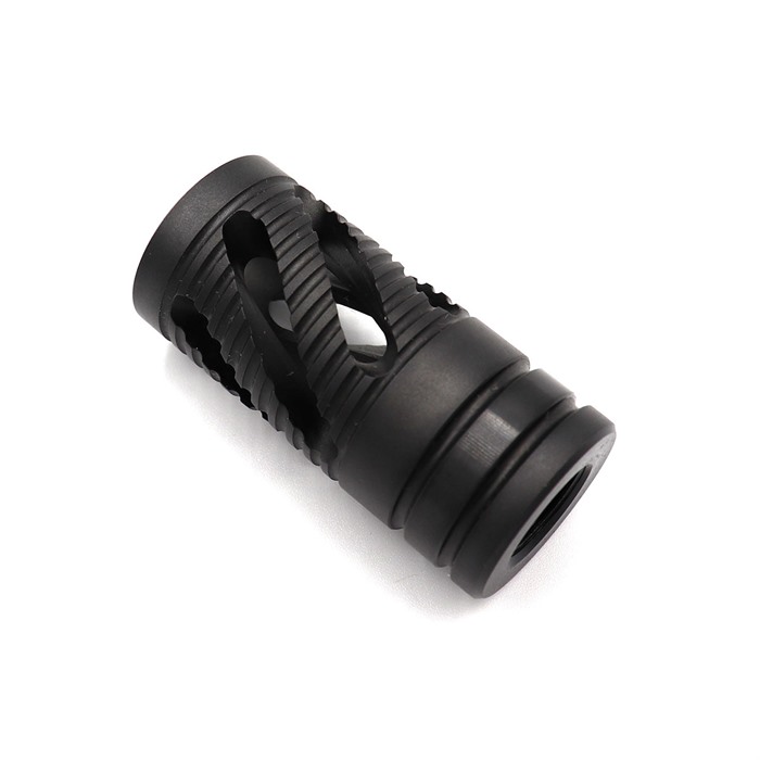 KIDD 10/22 KIDD-22MB-CM-TRBO-BB .920" Muzzle Brake Black 22 Caliber - View 4