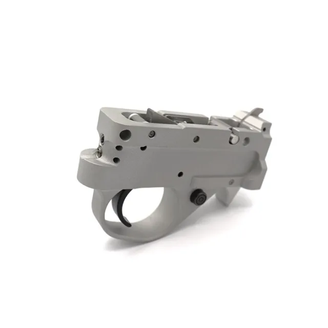 KIDD TG2-S-BC-X Two-Stage Trigger Ruger 10/22 Silver Black Curved Extended - View 5