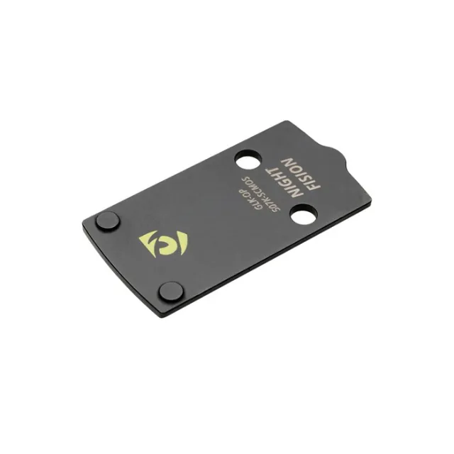 Night Fision Optic Plate + Backup Sight Combo Yellow Front Night Sight - View 3