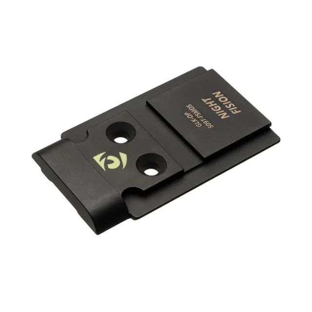 Night Fision Optic Plate + Backup Sight Combo Yellow Front Night Sight - View 3