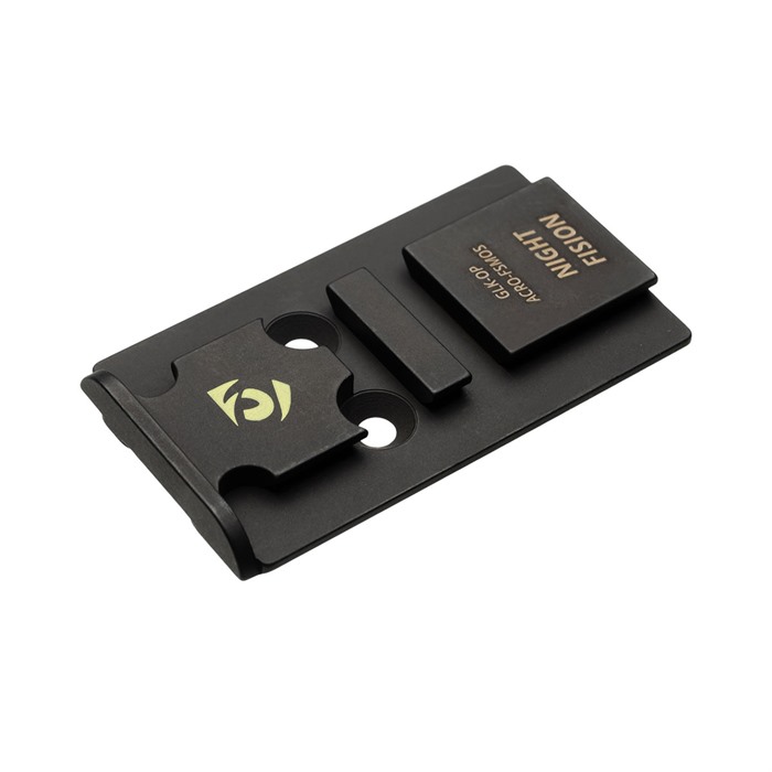 Night Fision Optic Plate + Backup Sight Combo Yellow Front Night Sight - View 3