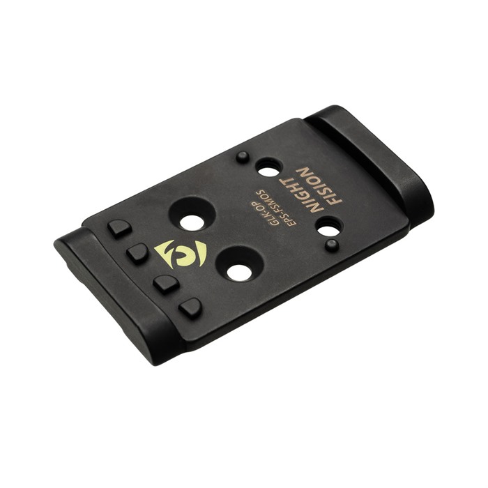 Night Fision Optic Plate + Backup Sight Combo Yellow Front Night Sight - View 3