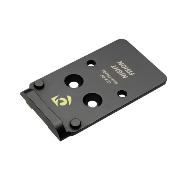 Night Fision Optic Plate + Backup Sight Combo Yellow Front Night Sight - View 3