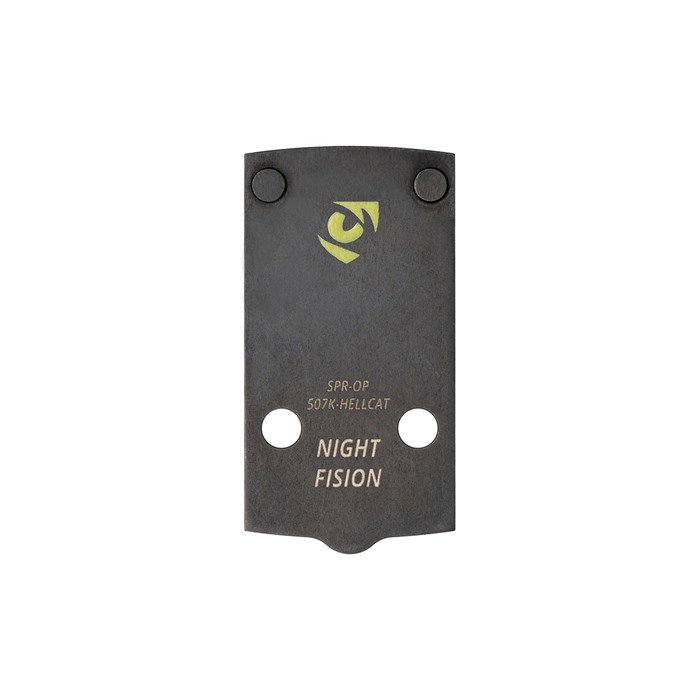 Night Fision Optic Plate + Backup Sight Combo Yellow Front Night Sight - View 3