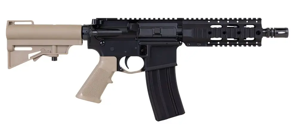 DPMS KITTY KAT 300 BLACK OUT 7.5IN BARREL QUAD RAIL CAR BRACE FDE DP51655227753 - View 2