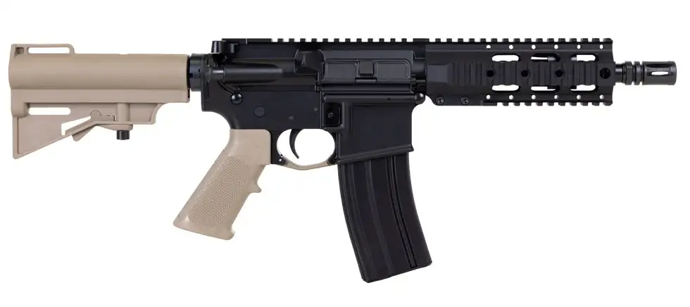 DPMS KITTY KAT 5.56 7.5IN BARREL A4 QUAD RAIL CAR BRACE FDE DP51655227754 - View 2