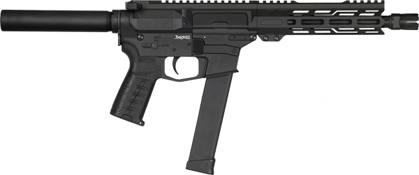 CMMG 10AE30F-AB Banshee Mk10 10mm 8" 30-Rd Pistol Tube Black - View 2