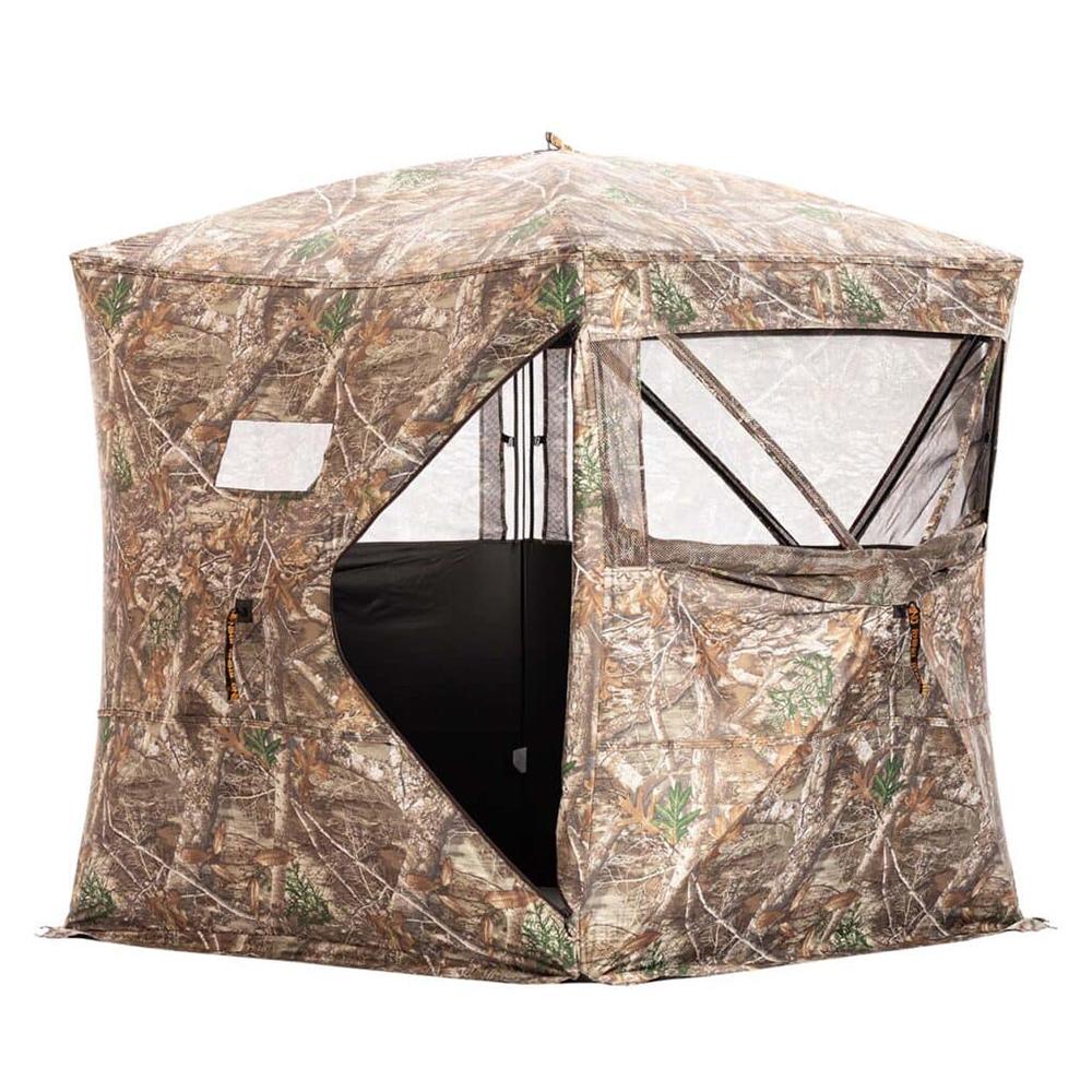 Rhino Blinds RBO163 5 Hub Realtree Edge 150D Mesh 58"x66" 13.9 lbs - View 2