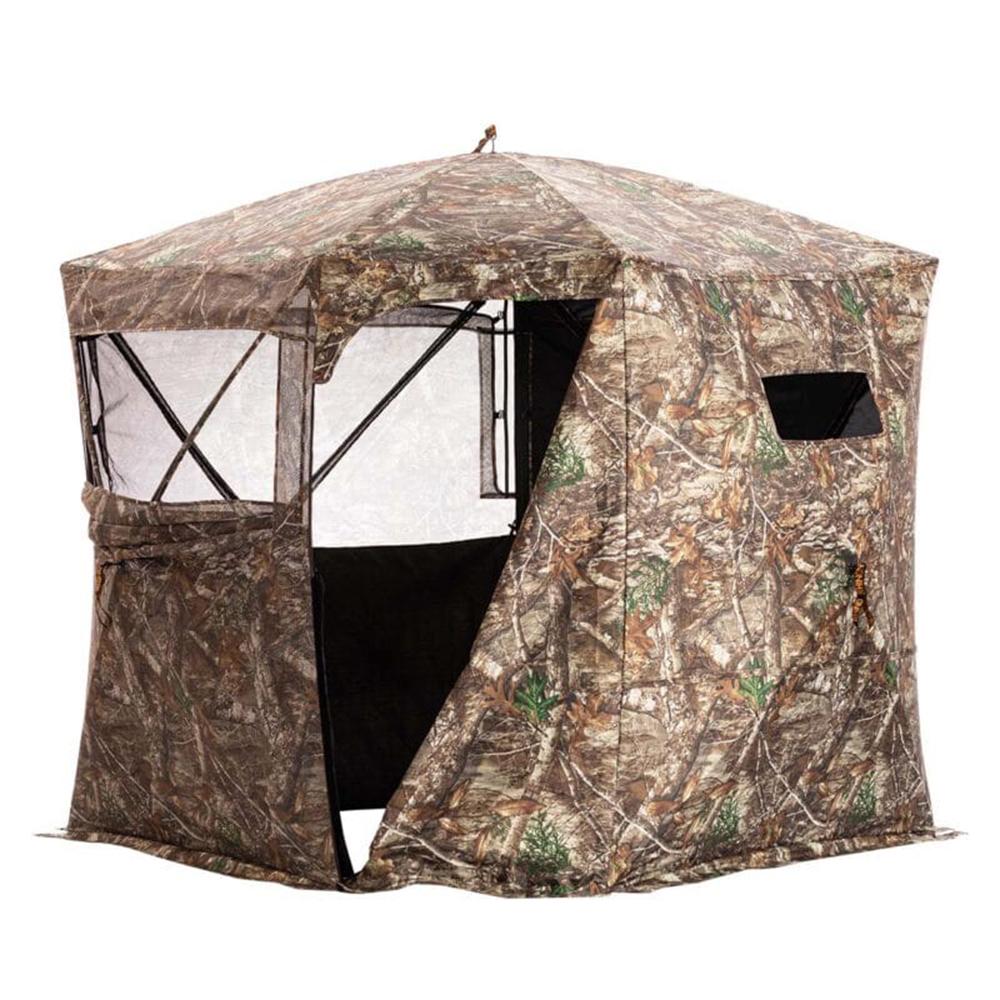 Rhino RB0200 Blind 180 Pro FD Realtree Edge 300D, 58"x58"x70", 17.6 lbs - View 2