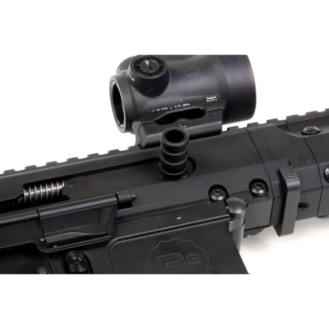 A3 Tactical CH-001 Charging Handle, Round Grooved Knob, Black, BRN-180 - View 2