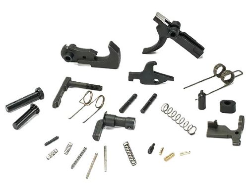 White Label WLA-LOW-1014-01 AR15 Lower Parts Kit, No Trigger Guard/Grip - View 2