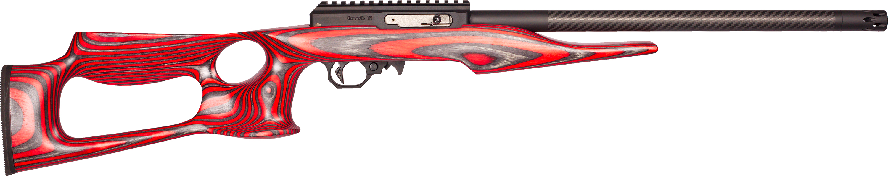 Volquartsen VCR-0159 Superlite 22 WMR 9+1 Black Aluminum Rifle - View 2