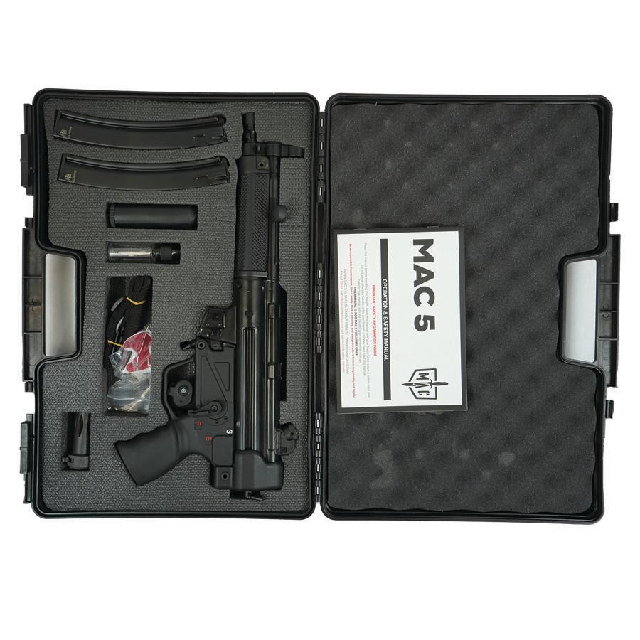 SDS MAC 5 w/Franklin Armory Binary Trigger Pistol 9mm Luger 30rd Magazines(2) 8.9 Barrel - View 2