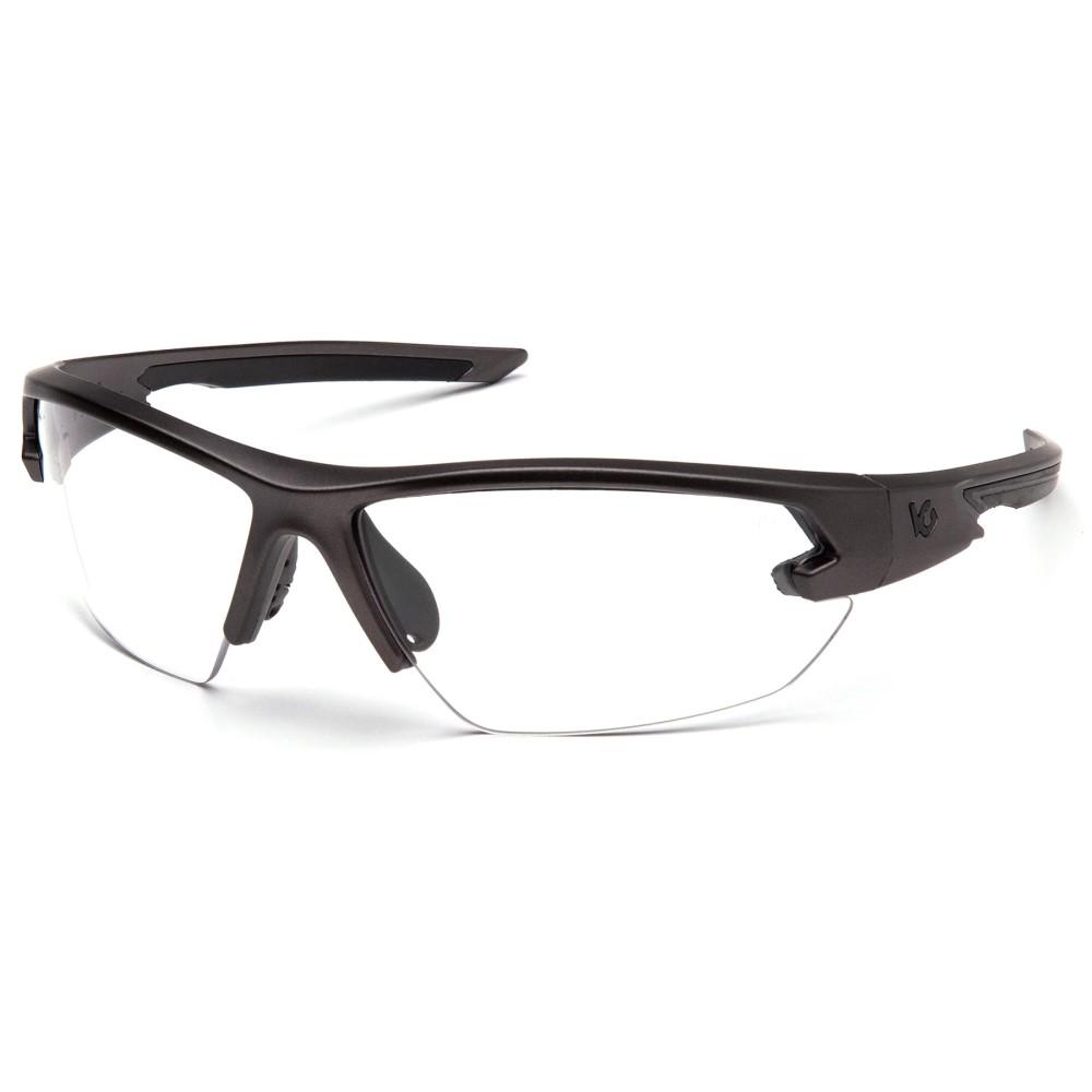 Pyramex VGSGM1410T Tactical Eye Protection Gun Metal Frame Clear Lens - View 2