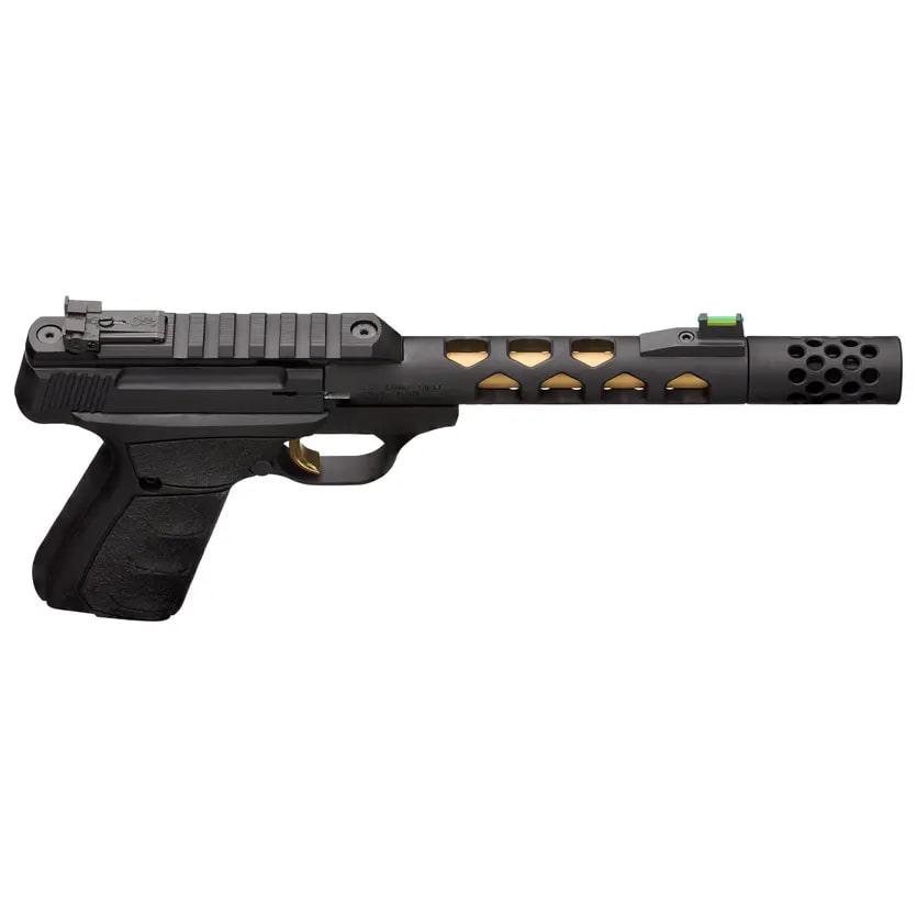 Browning Buck Mark Plus Vision 22 LR 5.87 in Gold Cerakote 10+1 Semi Auto - View 2