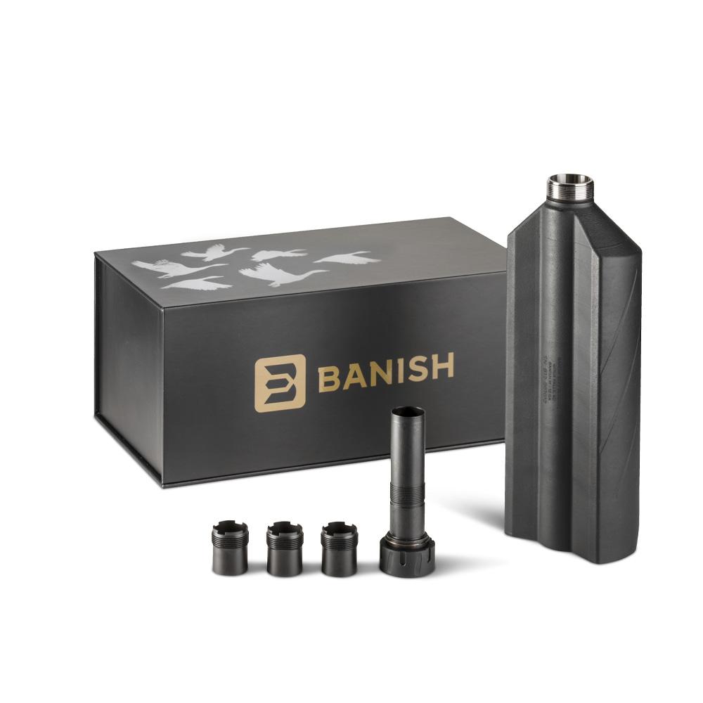 Banish 12 Suppressor 12 Gauge Black Cerakote NFA Silencer - View 2