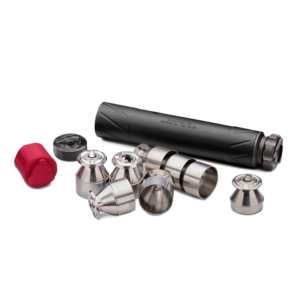 Banish Suppressor 22 22lr 5-3-8 Blk - View 2