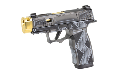 Sig Sauer 300-252-0409-04 P365X 9MM, 3.1" Gold Barrel, 17 Rounds, Black - View 4