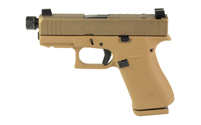 Glock UX4350204 43X 9MM Pistol, 3.41" Barrel, FDE Finish, Optics Ready - View 2