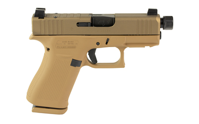 Glock UX4350204 43X 9MM Pistol, 3.41" Barrel, FDE Finish, Optics Ready - View 3