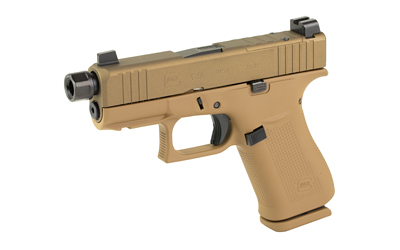 Glock UX4350204 43X 9MM Pistol, 3.41" Barrel, FDE Finish, Optics Ready - View 4