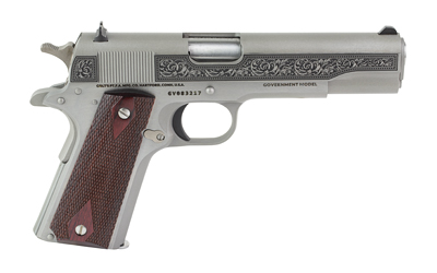 Colt 1911C GOVT 38SUP 5" STS ENGRAVD - View 3