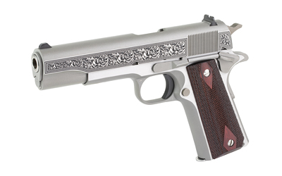 Colt 1911C GOVT 38SUP 5" STS ENGRAVD - View 4