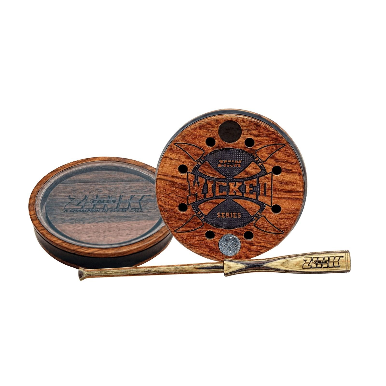 Zink Wicked Series Pot Call Crystal ZNK-ZNK307 Weatherproof Wood Design - View 2