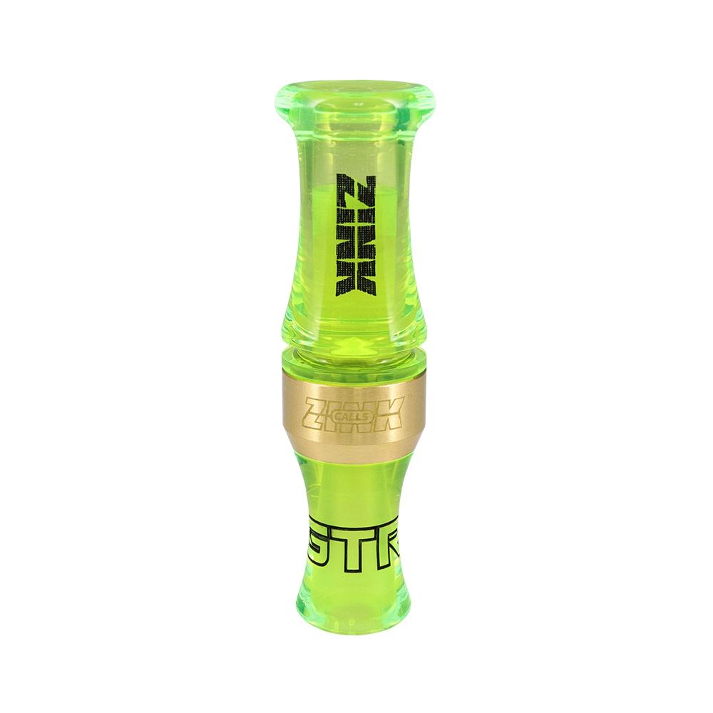 Zink ZNK6130 Green Top Rocker Duck Call, Single Reed, Includes Case & DVD - View 2