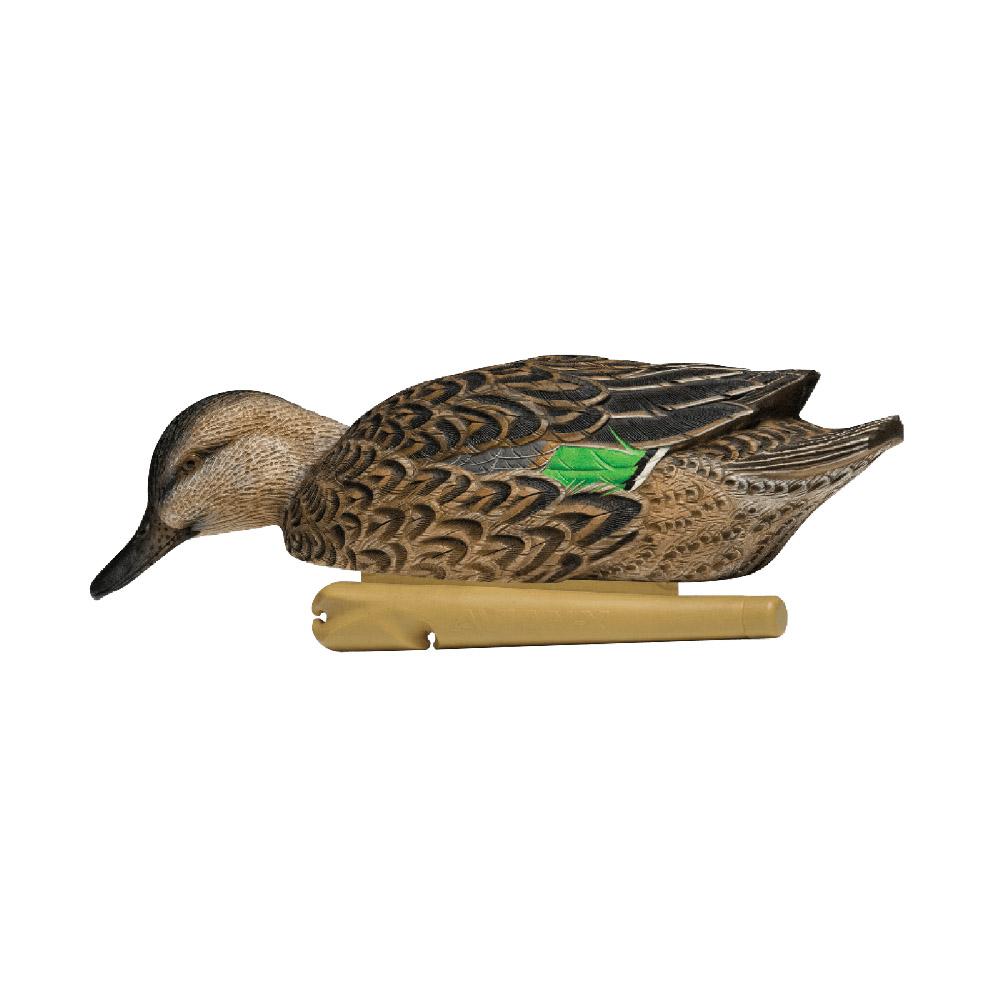 Avian X AVXAVX8081 Topflight Green Winged Teal Floating Multi-Color 6 Pack - View 2