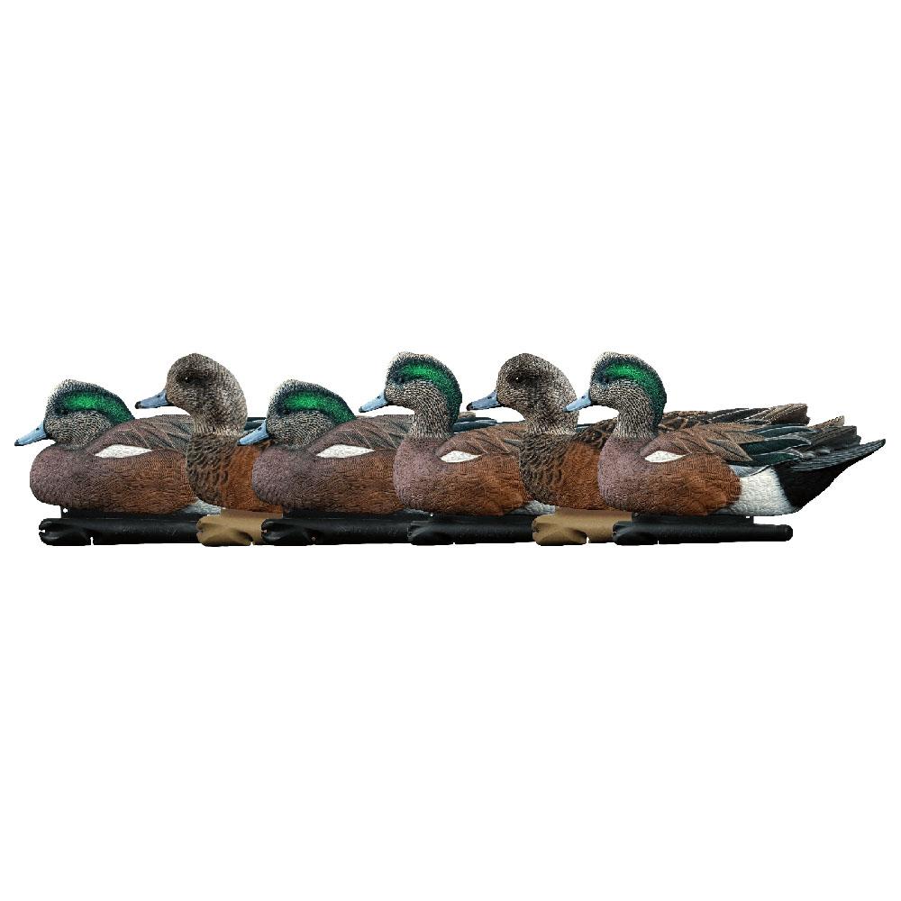 AvianX AVX8084 Top Flight Wigeon Duck Decoys 6-Pack - View 2