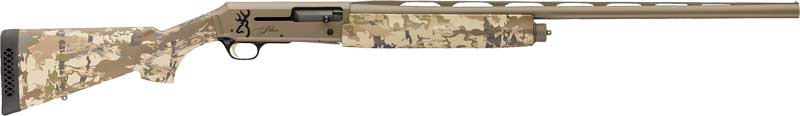 Browning 011438204 Silver Field 12 Gauge 3.5" 4+1 (2.75") 28" FDE Barrel/Rec AURIC Camo Synthetic Stock - View 2