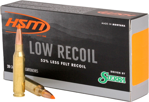HSM 30844N Low Recoil 308 Win 150 gr Orange Polymer Tip 20 Per Box/ 25 Case - View 2