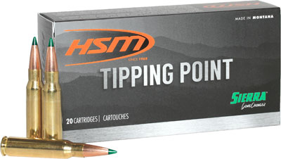 HSM 7MMMAG26N Tipping Point Hunting 7mm Rem Mag 165 gr Sierra GameChanger Ammo - View 2