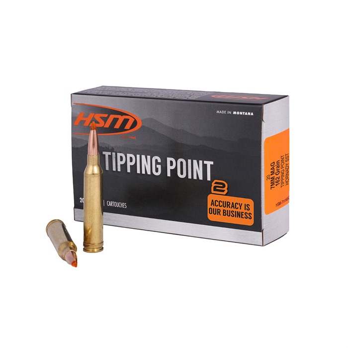 HSM 7MMMAG27N Tipping Point 2 7mm Rem 162gr Hornady SST 20/Box - View 2