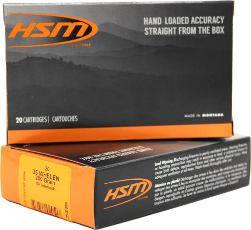 HSM 35WHELEN4N 35 Whelen 200gr Jacketed Soft Point Ammo 20/Box - View 2