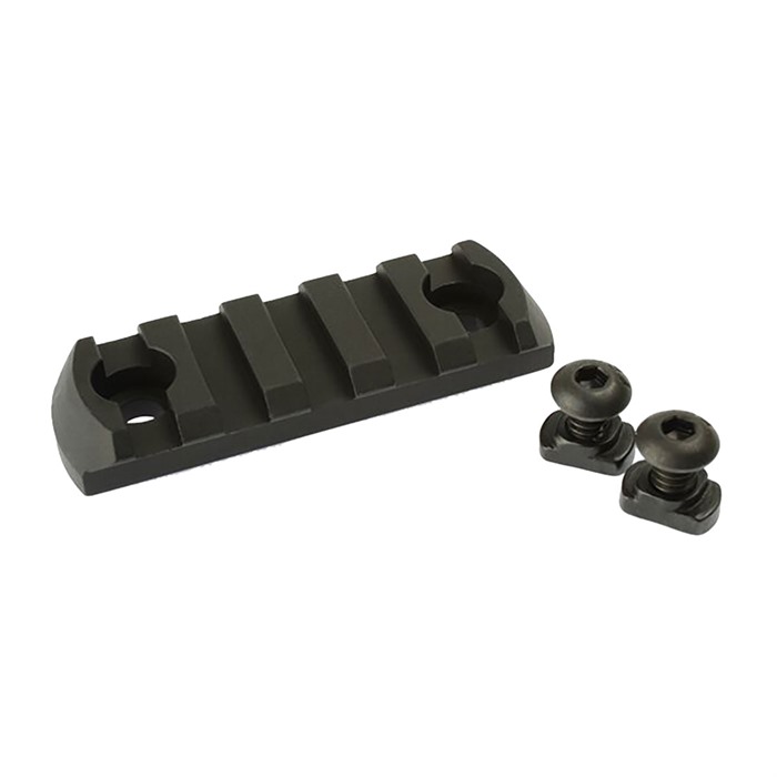 CMC Triggers 81722 M-LOK to Picatinny 5-Slot Rail, Aluminum, Black - View 2