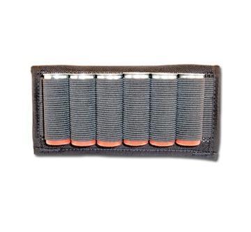 GrovTec GTAC87 Shotgun Shell Belt Slide Holder 6 Loops Black Nylon - View 2