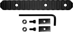 GrovTec US Inc GTSW191 6 Inch 15 Slot Stock AR Black Anodized - View 2