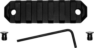 GrovTec US KeyMod Rail 3in 7 Slot Black - View 2
