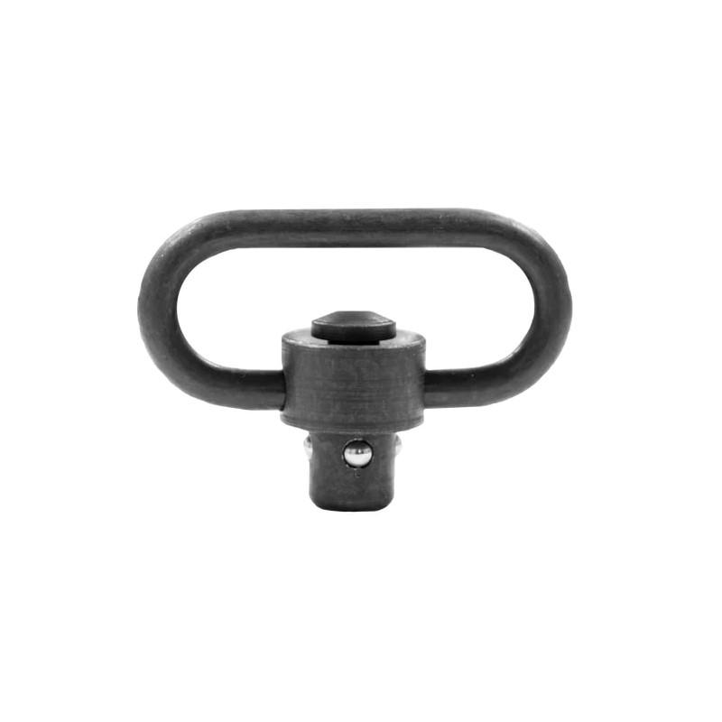 GrovTec 1.5" Push Button Swivel Black - View 2