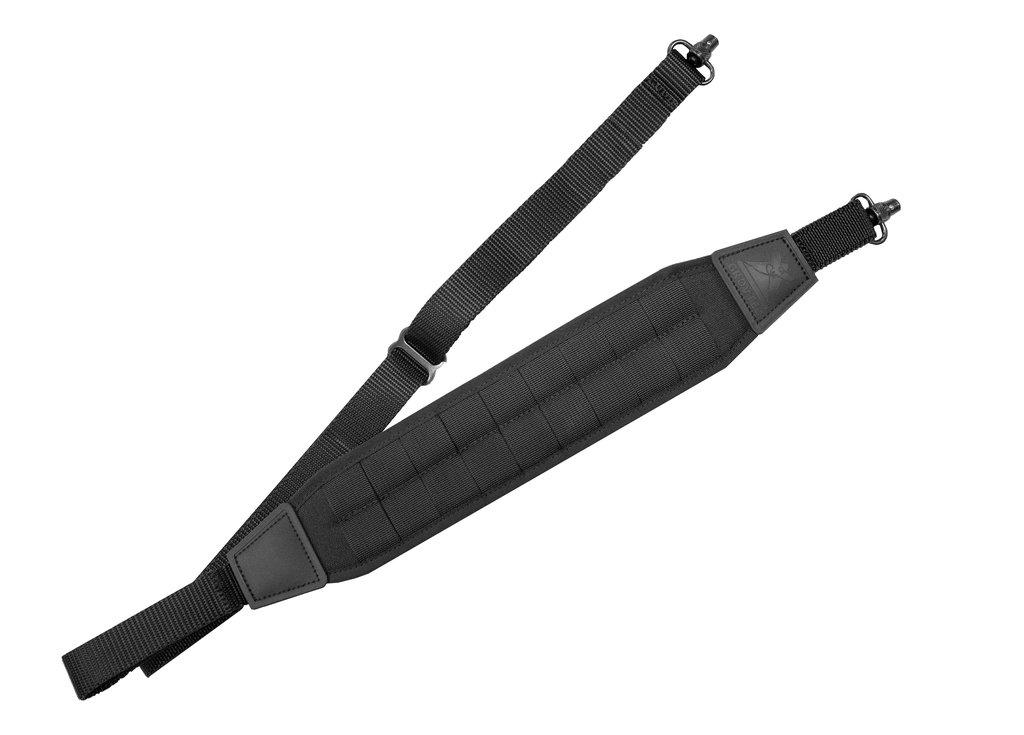 Grovtec GTSL120 Molle Padded Sling with Push Button Swivels Black - View 2