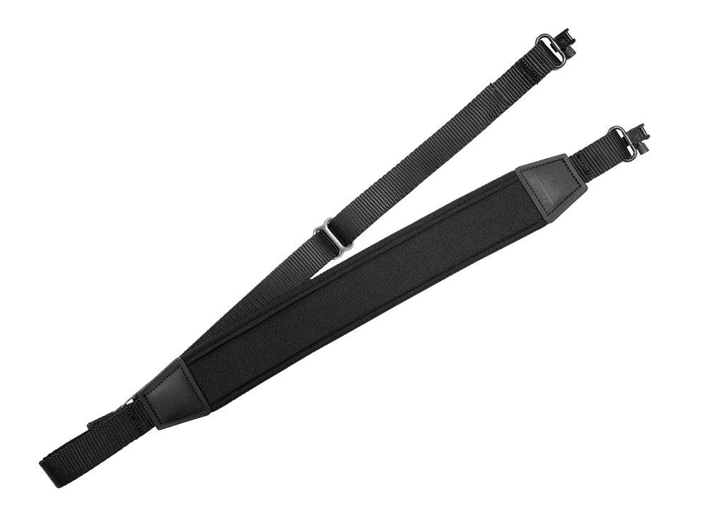 GrovTec GTSL121 FLEX 2" Black Elastic Neoprene Rifle Sling w/Swivels - View 2