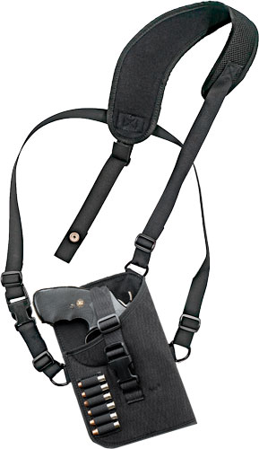 GrovTec GTHL15102R Trail Pack Holster Black Nylon Med/Lg Revolver 3-4" - View 2