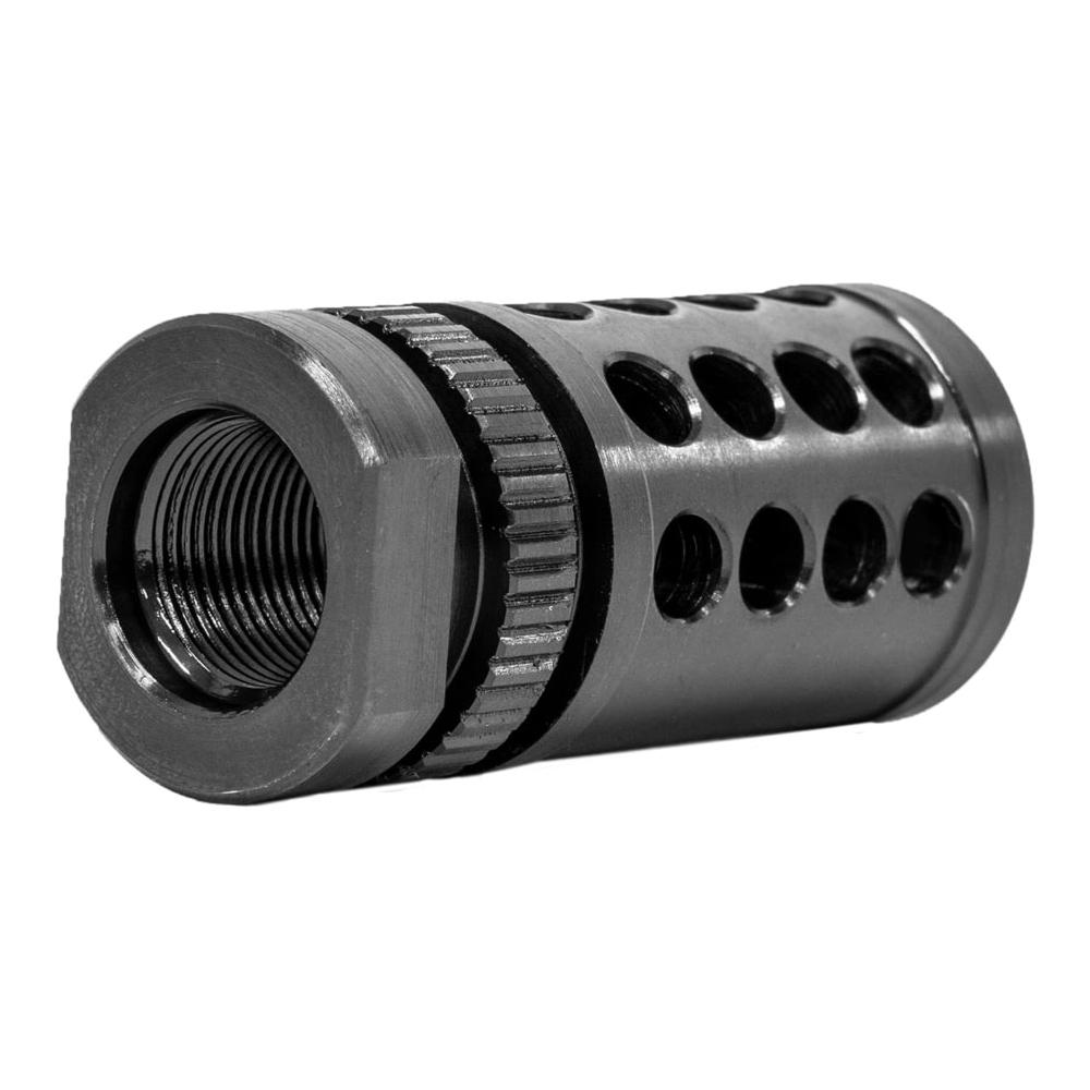 GrovTec GTHM317 Flash Suppressor .223 Caliber 1/2 in 28 Thread Black Nitrid - View 2