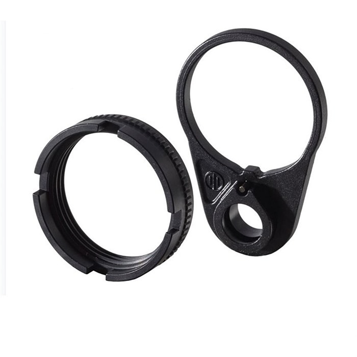 Primary Weapons 4BTRLPB-1F Castle Nut Ratchet Lock 4140 Steel Black - View 2